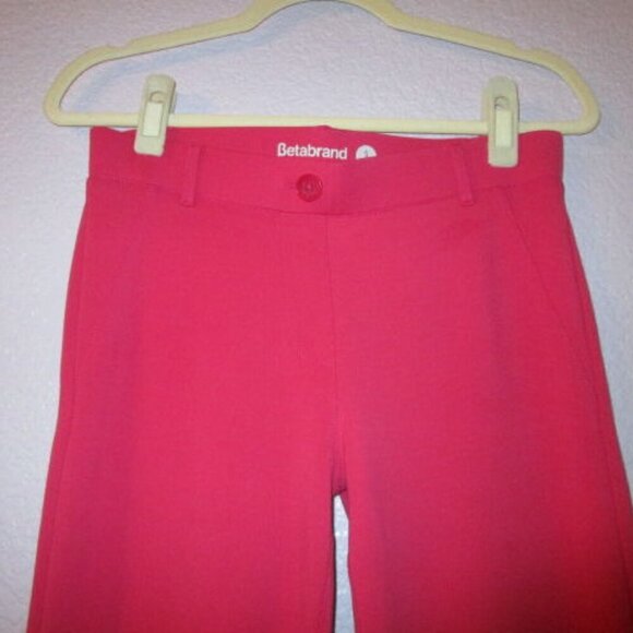 Betabrand 2 POCKET Dress Size SP PANTS Pull On STRAIGHT LEG Yoga STRETCH Comfort - Picture 2 of 10